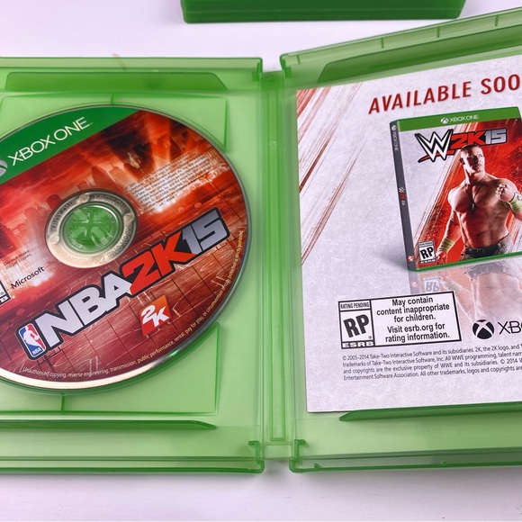 XBOX ONE 3 Game Bundle Lego NBA 2K 14 2K 15 Basketball LeBron Durant Microsoft - Picture 7 of 7